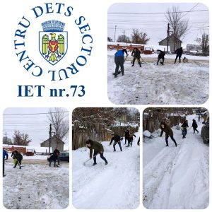 S-au curăţat toate căile de acces spre IET nr. 73