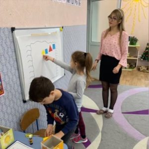 Copiii din grupa 2 “Romanița” au fost familiarizați cu arta populară