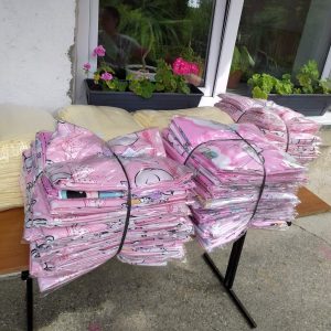 IET nr.73 a fost dotată cu seturi de albituri şi cuverturi