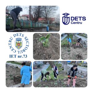 🌳💐Acțiuni de salubrizare a teritoriului  IET nr.73, sec. Centru!!!🌳🌷