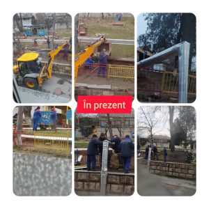 Pe teritoriul IÎP Grădiniţa nr.73 a fost schimbată termoizolarea traseului de căldură