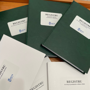 Sincere mulțumiri pentru gestionarea registrelor privind alimentația copiilor