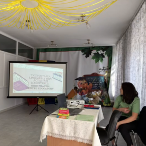 Seminar pentru educatori cu tema: „Dezvoltarea limbajului prin activități logopedice: Ghid practic pentru educatori”