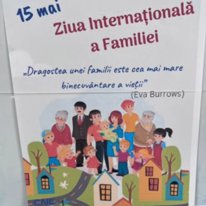 Ziua Internațională a Familiei!